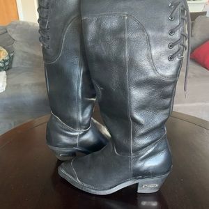 Harley Davidson Knee High Boots size 8